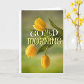 *NEHMEN SIE ZUSÄTZLICHE SORGFÄLLE" WERDEN SIE BALD KARTE (Gelbe Blume)