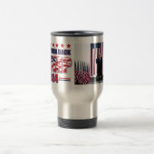 Nehmen wir Amerika zurück Trump 2024 Reisebecher (Mittel)