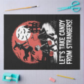 Nehmen wir Candy von Strangers Funny Halloween Seidenpapier (Basteln)