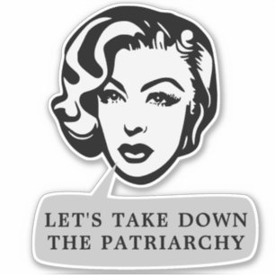 Nehmen wir den Sticker der Patriarchie.