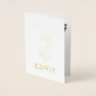 Nehmen wir Ihre selbst gewarnte böse Katze Folienkarte