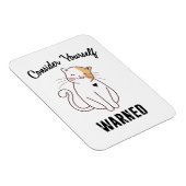 Nehmen wir Ihre selbst gewarnte böse Katze Magnet (Rechte Seite)