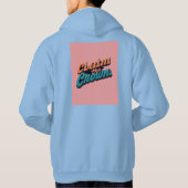 "Nehmt die Krone vor." Hoodie (Rückseite)