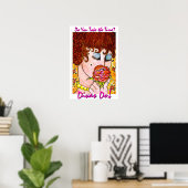 Nehmt ihr euch die Zeit? Divas Do!tm Poster (Heimbüro)