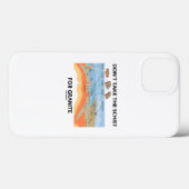 Nehmt nicht die Schere für Granitgeologie-Spaß Case-Mate iPhone Hülle (Rückseite (Horizontal))