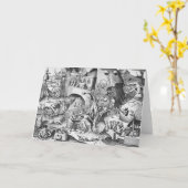 Neid (Indien), die sieben Toten Sünden Karte (Gelbe Blume)