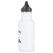 Neigen von Badmintonentwürfen Trinkflasche (Rechts)