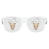 Neigh Horse Niedlich Emoji Sonnenbrille (Vorderseite)