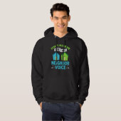 Neighbor Quotes Best Neighborhood Jokes Humor Hoodie (Vorne ganz)