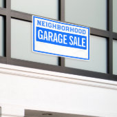 Neighborhood Garage Sale Banner 2.5' X 4' (Äußeres Gebäude)