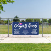 Neighborhood High School Graduate Banner (Insitu)