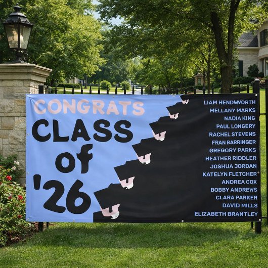 Neighborhood High School Graduation Banner
