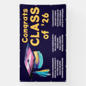Neighborhood High School Graduation Banner (Vertikal)