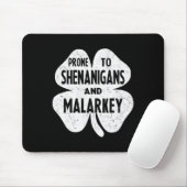 Neigt zu Schabernack und Unsinn Lustig St. Patrick Mousepad (Mit Mouse)