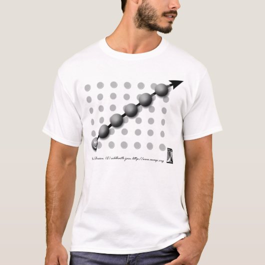 Neigung-Illusion T - Shirt (Vorderseite)