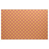 Neigung kariert in der Orange und im Rosa Stoff (Fat Quarter (45,7 x 55,9 cm))