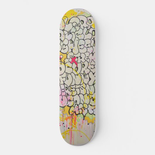 Neigung"wirkliche Graffiti-Liebe-" Teilii Skateboard (Vorderseite)
