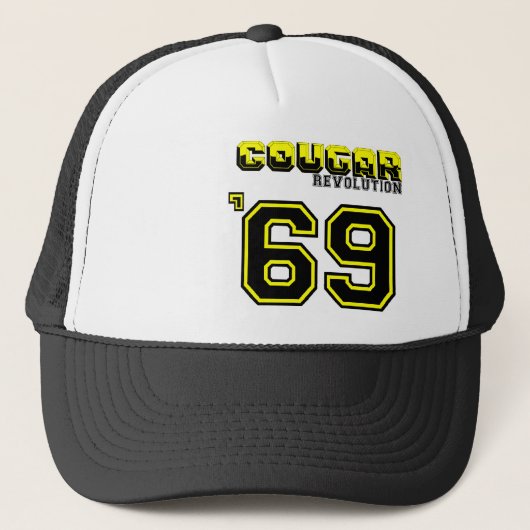 Neigungshut-Puma 1969 Truckerkappe (Vorderseite)