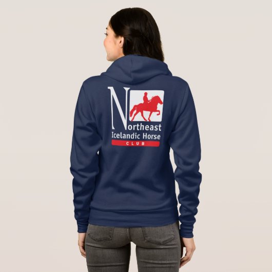 NEIHC Jacke Hoodie (Schwarz voll)