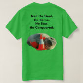 Neil Conquered T-Shirt (Design Rückseite)