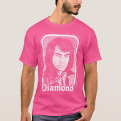 Neil Diamond Retro 70er Fan Design T-Shirt (Vorderseite)