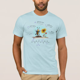 NEIL-Peptid, Bee-7 mit benutzerdefiniertem Text, l T-Shirt