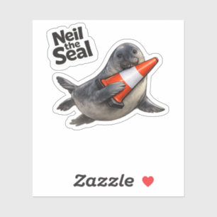 "Neil the Seal", australischer Bundesstaat Tasmani Aufkleber