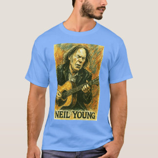 Neil Young Familienjunge lustig T-Shirt