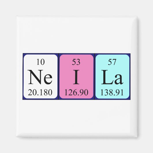 Neila Periodenmagnet Magnet (Vorne)