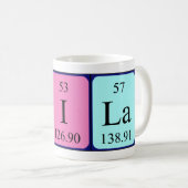 Neila Periodenname Tasse (VorderseiteRechts)