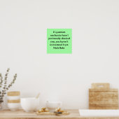 neils bohr quote poster (Küche)