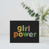Nein: 10. MÄDCHENPOWER ... Postkarte von TFDG (Stehend Vorderseite)