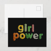 Nein: 10. MÄDCHENPOWER ... Postkarte von TFDG (Vorne/Hinten)