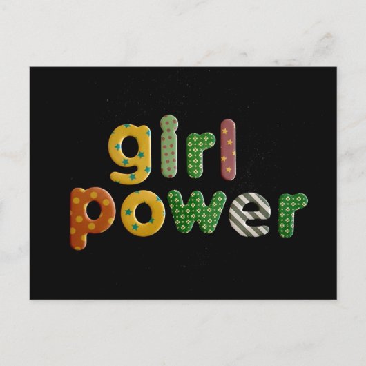 Nein: 10. MÄDCHENPOWER ... Postkarte von TFDG (Vorderseite)