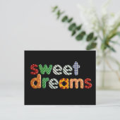 Nein: 156. SWEET DREAMS Postkarte von TFDG (Stehend Vorderseite)