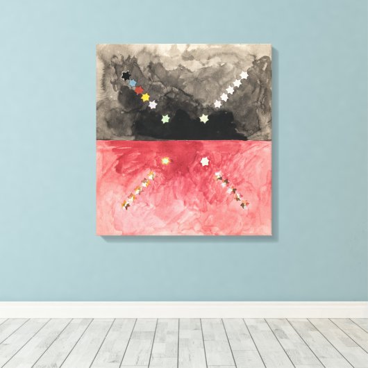 Nein. A (Atom Series) | Hilma af Klint | Leinwanddruck (Insitu (Holzboden))