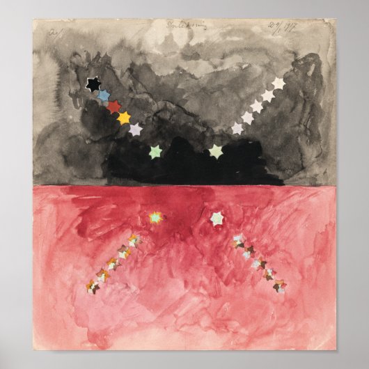 Nein. A (Atom Series) | Hilma af Klint | Poster (Vorne)