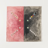 Nein. A (Atom Series) | Hilma af Klint | Wandteppich (Vorderseite (Horizontal))