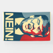 NEIN - Anti-Trumpf Plakat - Anti-Trumpf - Banner (Horizontal)