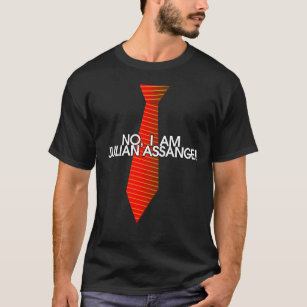 Nein, bin ich julianisches Assange T-Shirt