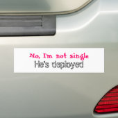 Nein, bin ich nicht Single, er habe entfaltet Autoaufkleber (Auf Auto)