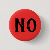 NEIN BUTTON (Vorderseite)