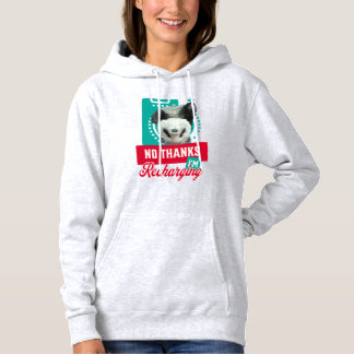 Nein danke, ich lade Panda Bear Cub Battery wieder Hoodie