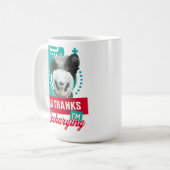 Nein danke, ich lade Panda Bear Cub Battery wieder Kaffeetasse (Vorderseite Links)