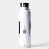 Nein danke weiß trinkflasche (Links)