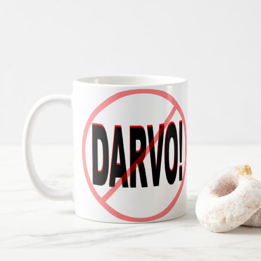 NEIN DARVO! KAFFEETASSE (Mit Donut)