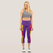 Nein, deine Grenzen! Text BG Capri Leggings (Vorderseite)