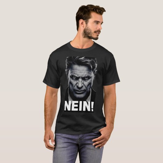 Nein! -Design 1 T-Shirt (Vorne ganz)