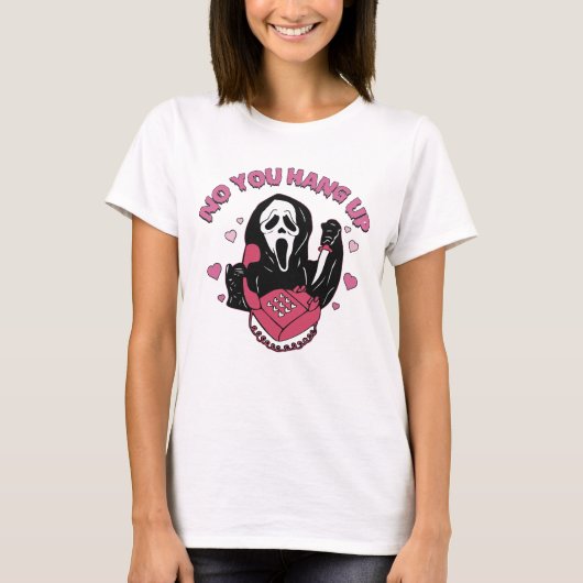 Nein, du hängst Shirt auf, Funny Ghostface Valenti (Vorderseite)