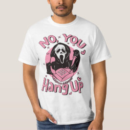 Nein, du hängst Shirt auf, Ghostface Valentine Shi